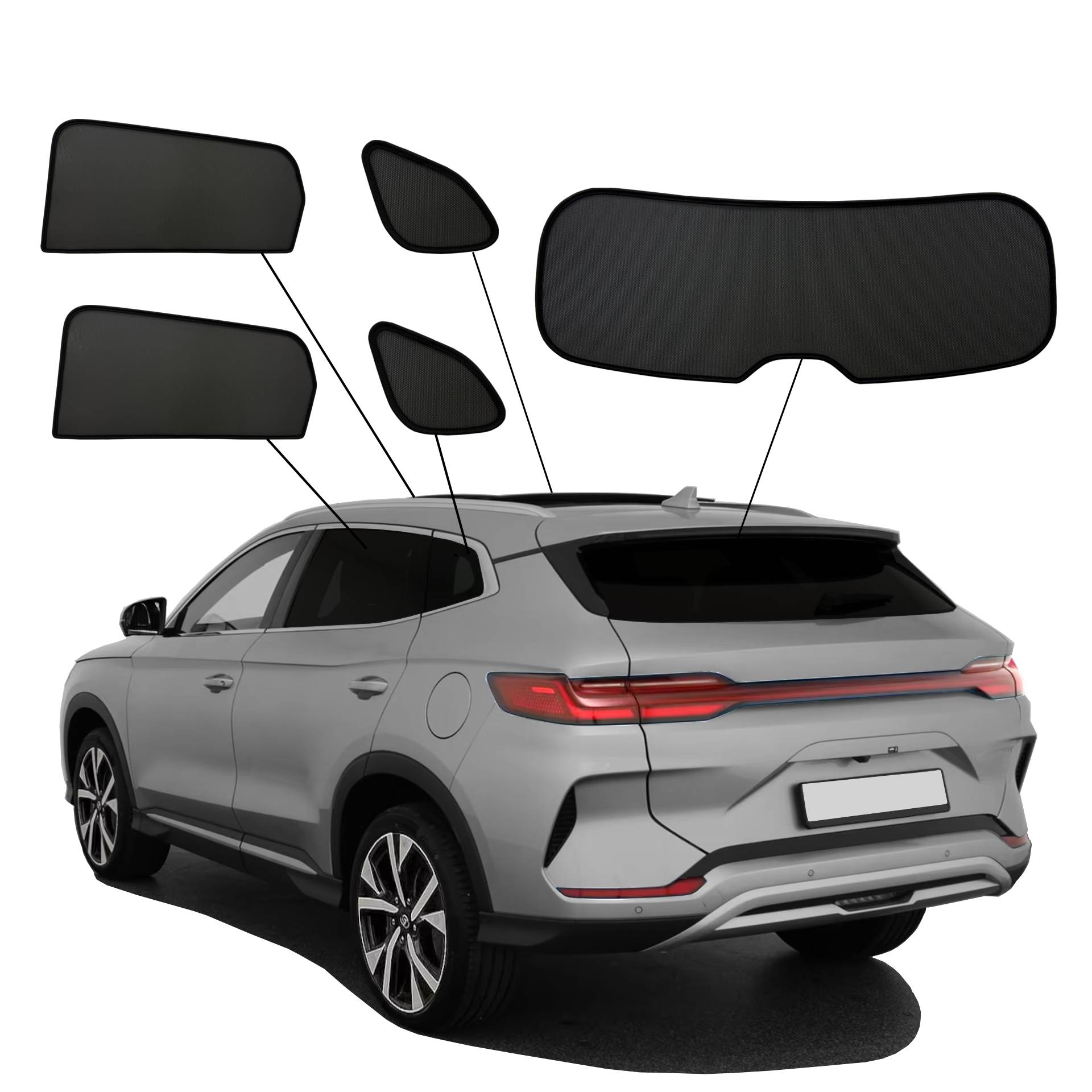 BYD Seal U SunClip Auto Sonnenschutz & Sichtschutz 2024-