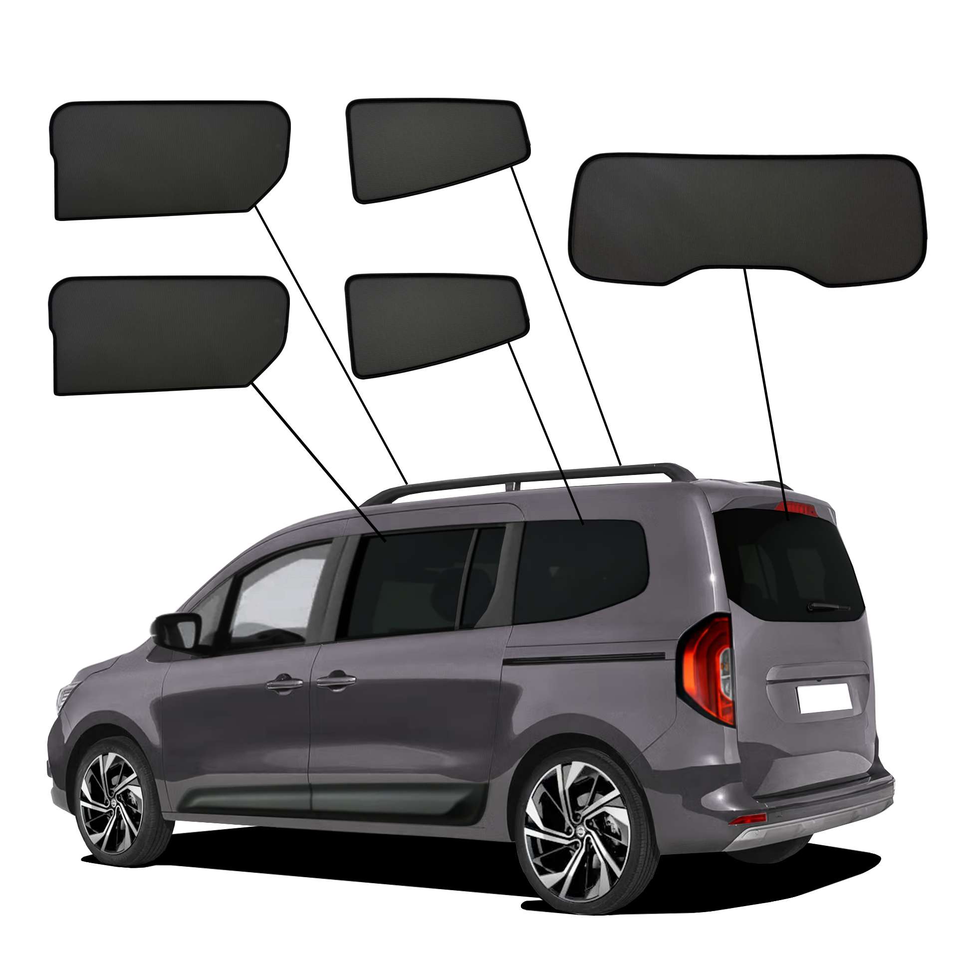 ein Nissan Townstar mit einem ABC Set