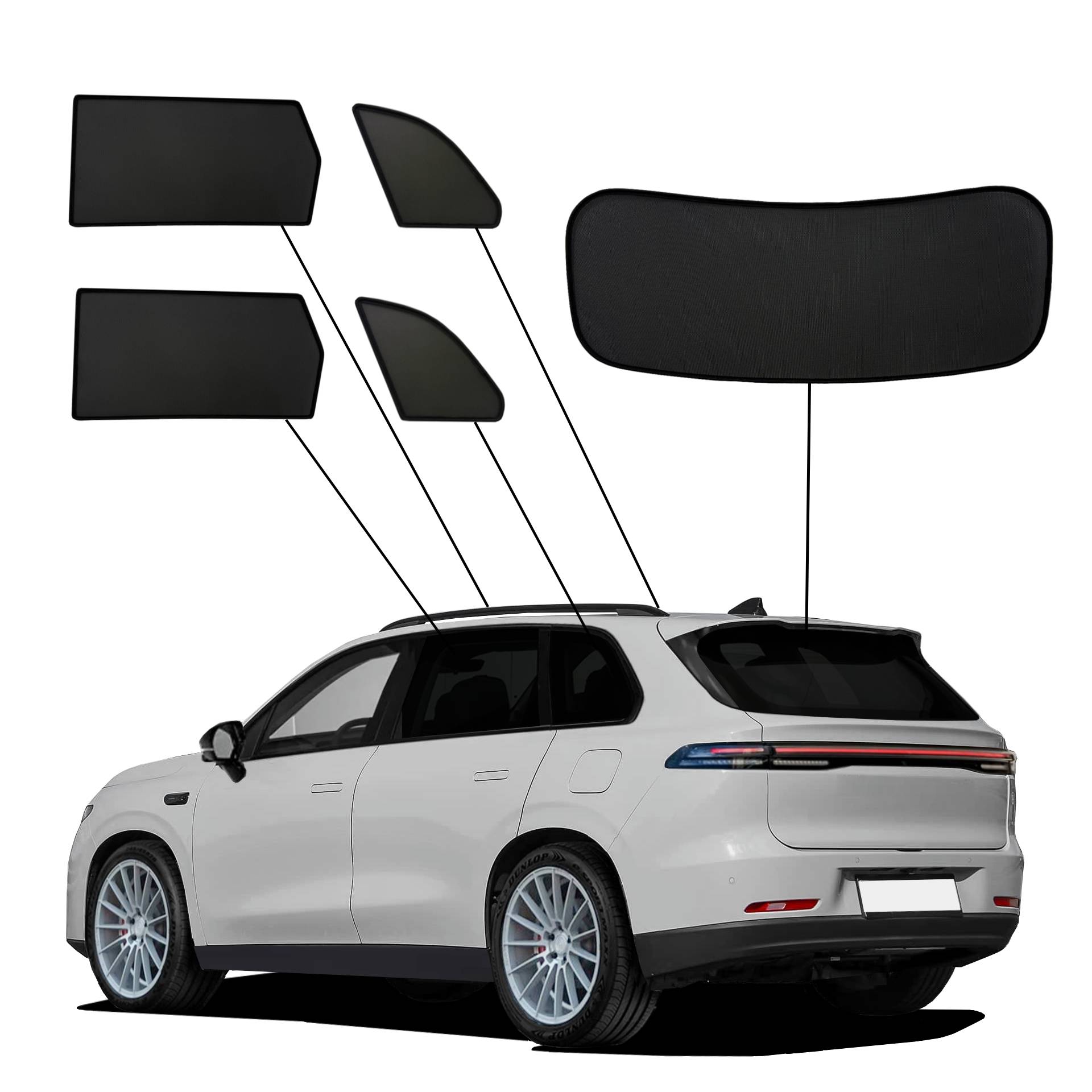 Leapmotor C10 SunClip privacy & sun protection 2024-