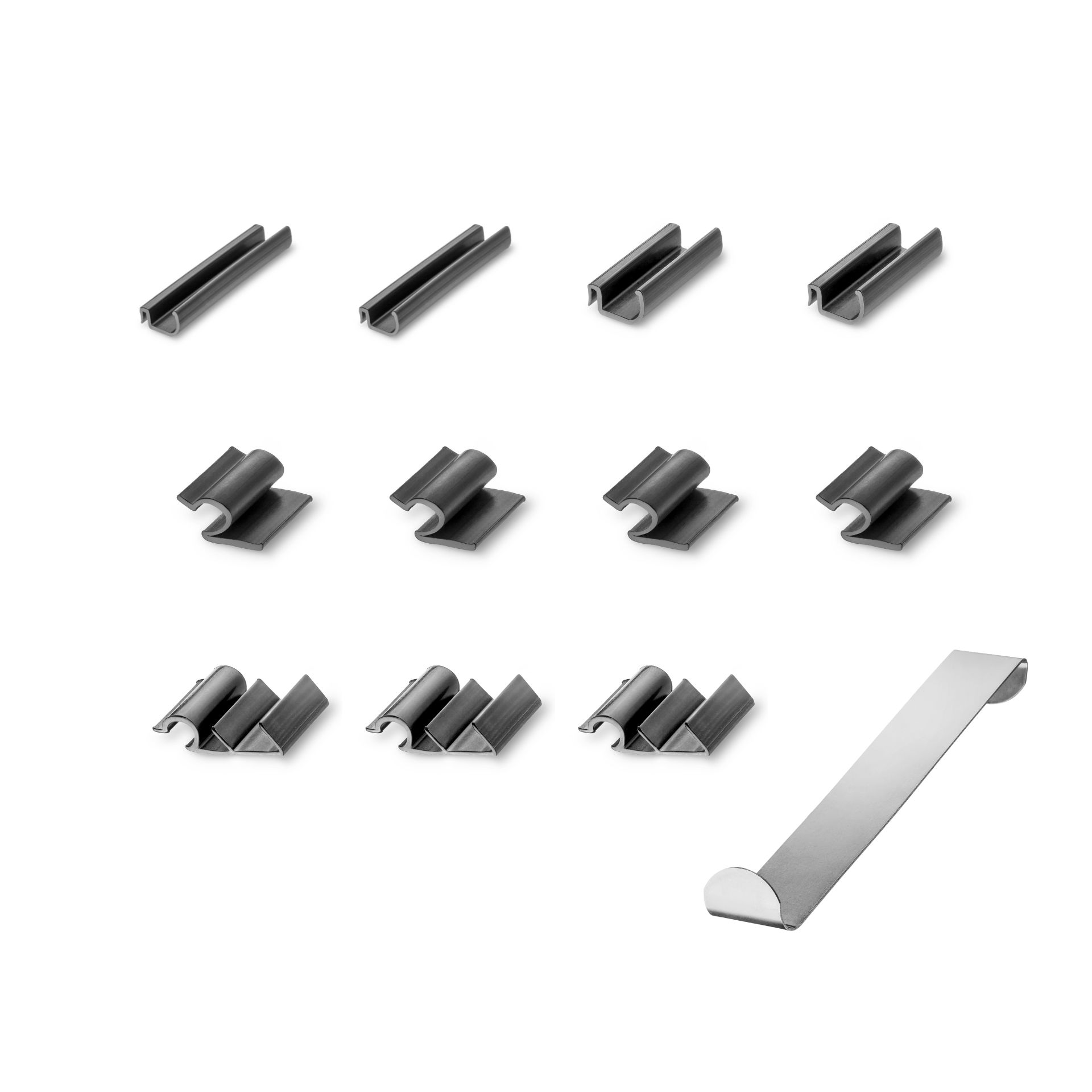 ein Halterset mit Einbauhilfe für VW Tayron