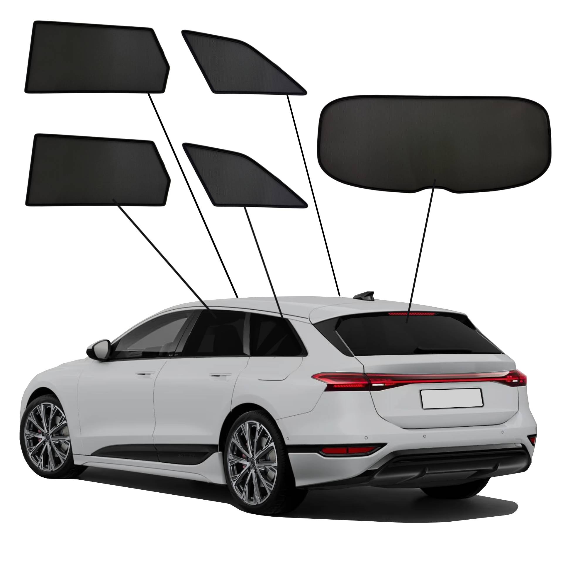 Audi A6 Avant e-tron ab 2024 SunClip Sonnenschutz Sichtschutz UV-Schutz Auto Sonnenblende Hitzeschutz Insektenschutz Autoscheibentönung Blendschutz Audi A6 Avant e-tron ab 2024 SunClip Sonnenschutz Sichtschutz UV-Schutz Auto Sonnenblende Hitzeschutz Insektenschutz Autoscheibentönung Blendschutz