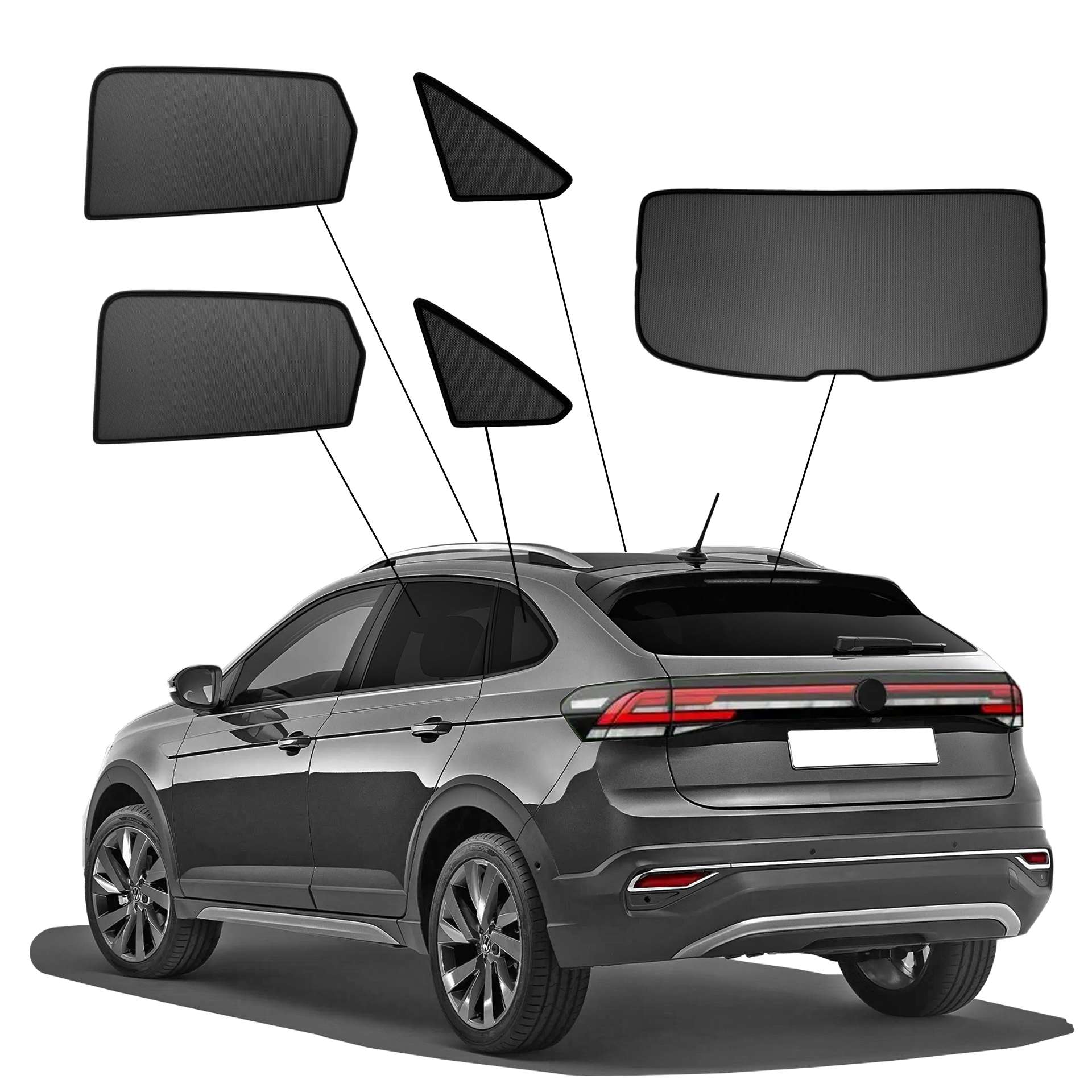 ein VW Taigo mit einem ABC Set