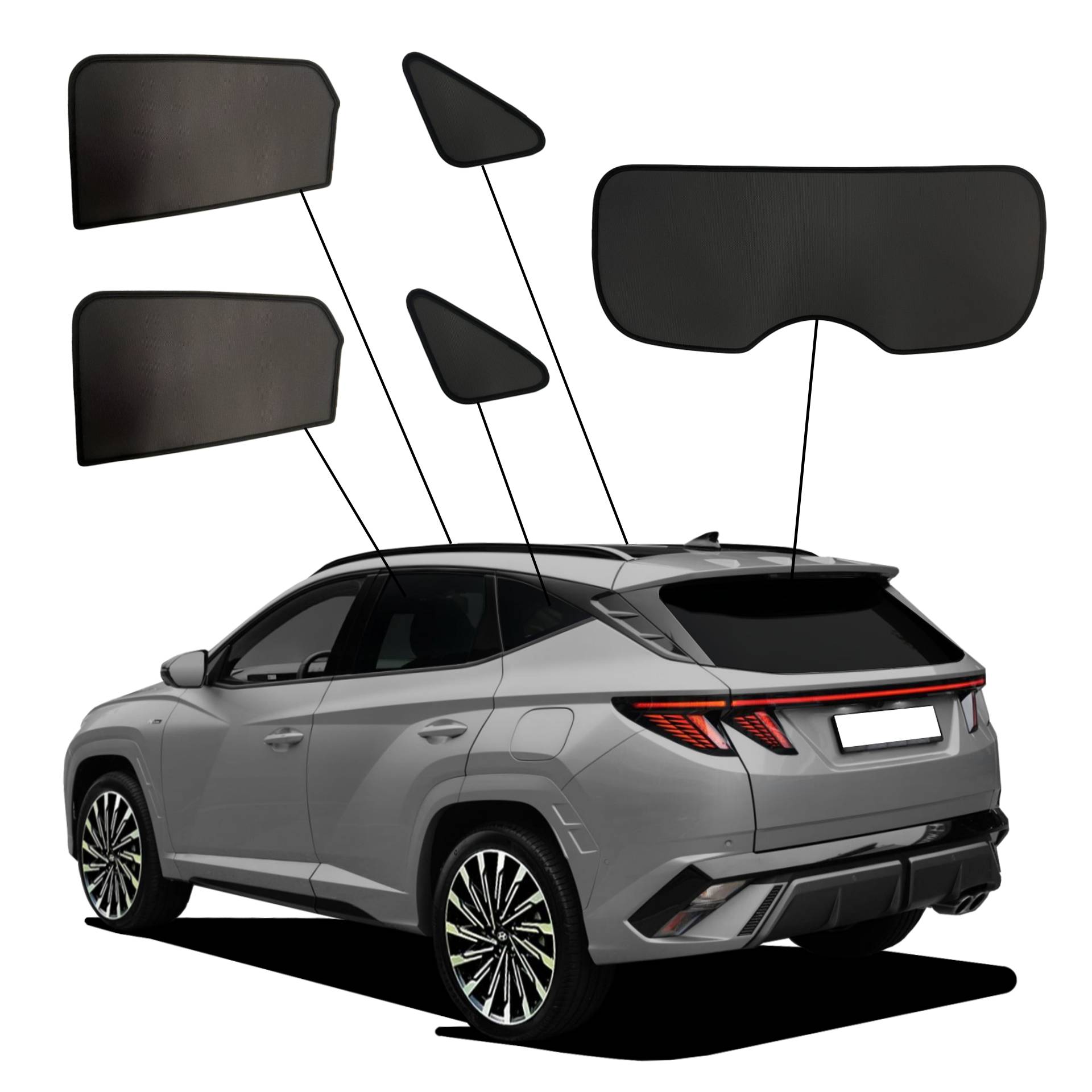 ein Hyundai Tucson mit einem ABC Set