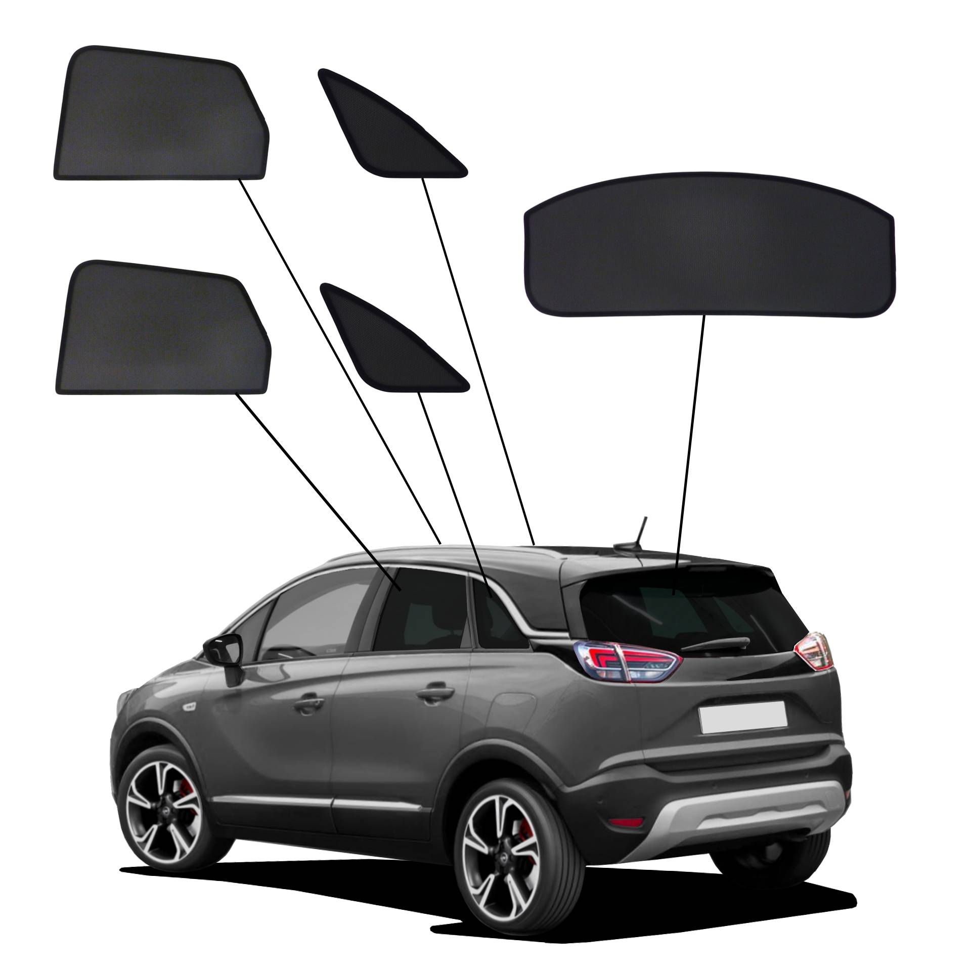 ein Opel Crossland X mit einem ABC Set