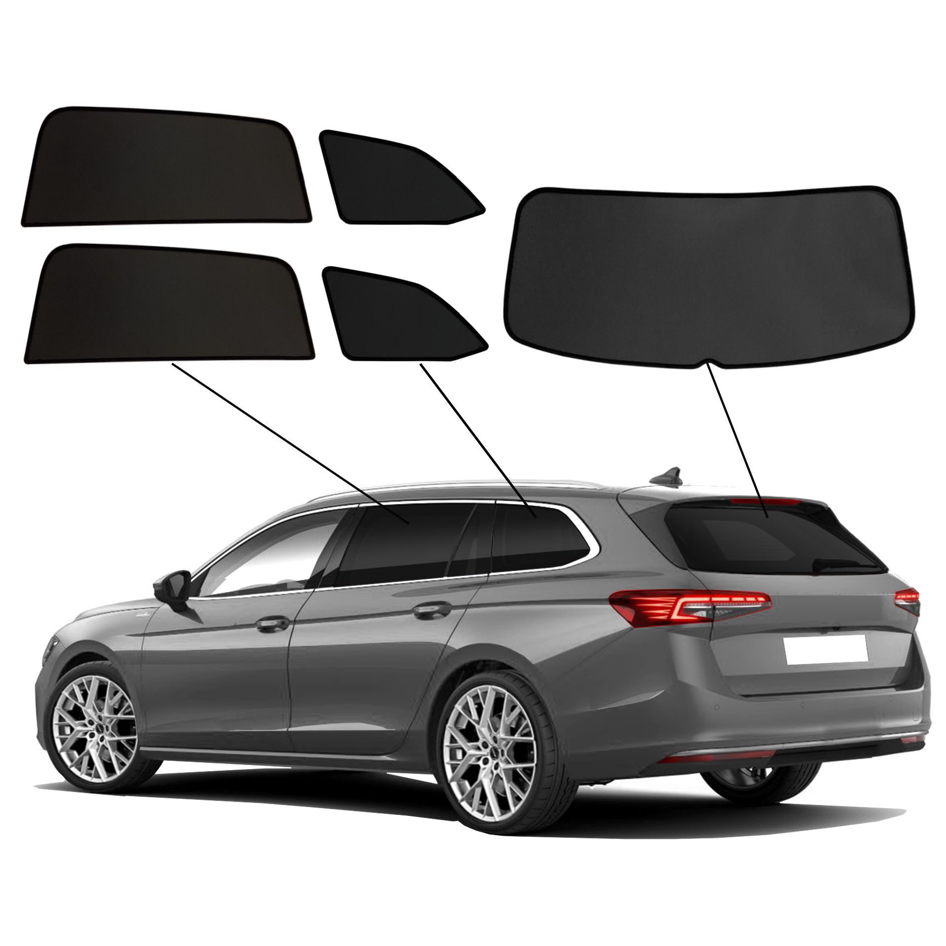 ein Skoda Superb mit einem ABC Set