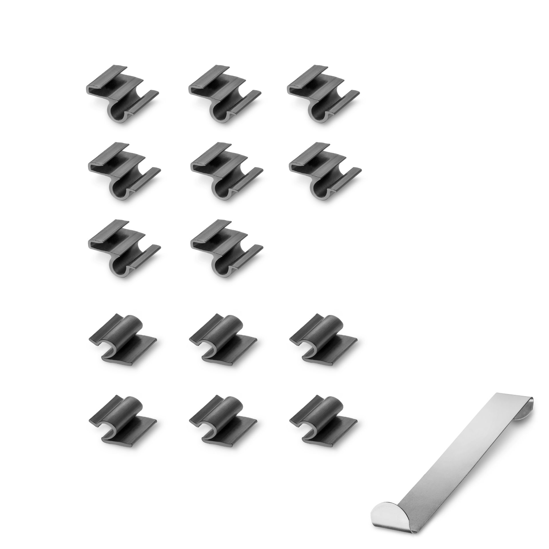 a holder set with installation aid for Ford Focus Turnier 3